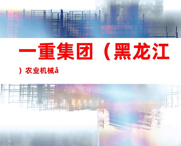 一重集团(黑龙江)农业机械发展有限公司
